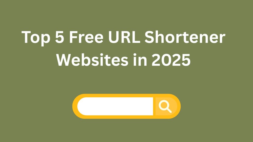 top 5 best free URL shortener websites